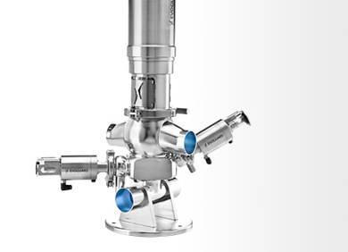 Aseptic double seat valve MA