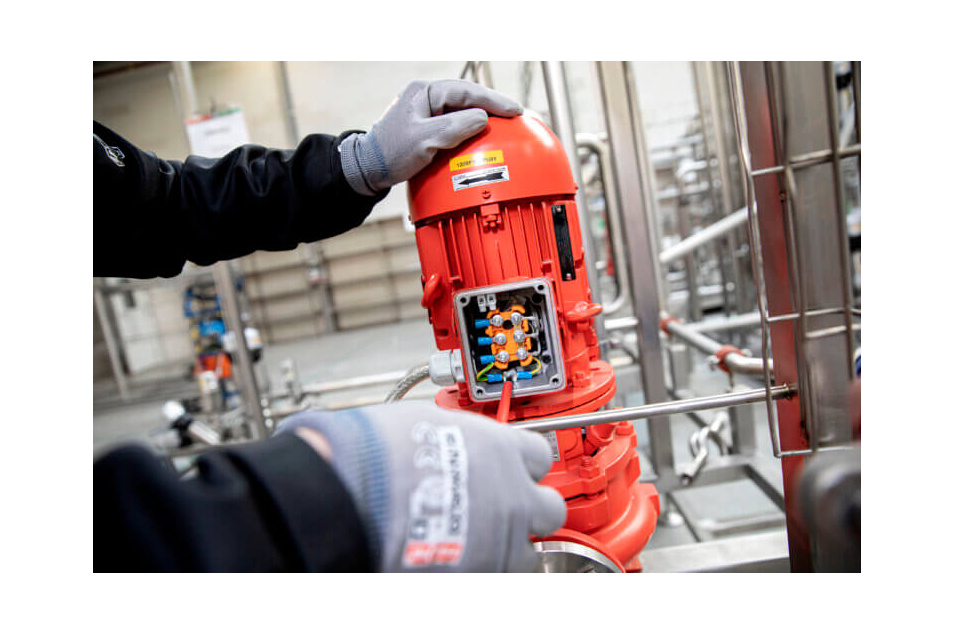 Hot proceswater unit